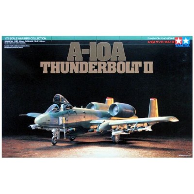 A-10A THUNDERBOLT II - 1/72 SCALE - TAMIYA 60744